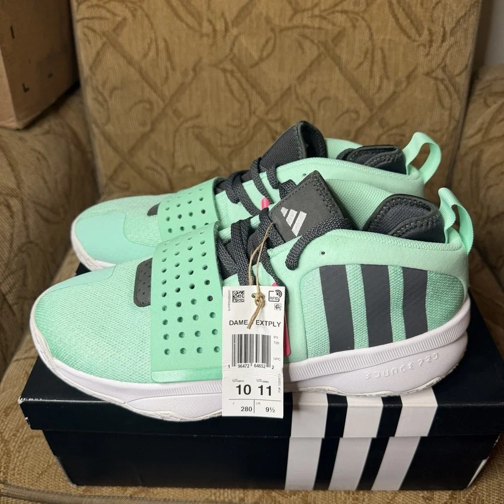 [ID5677] Mens Adidas DAME 8 EXTPLY‎ Men's Size 10 New